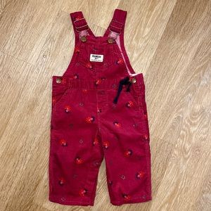 Oshkosh bgosh baby corduroy overalls size 6m